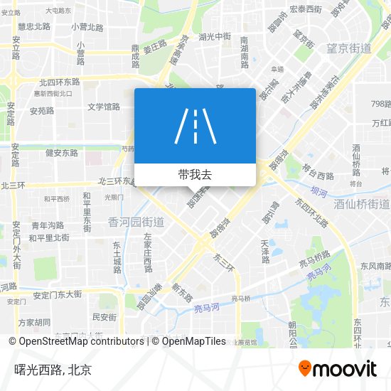 曙光西路地图