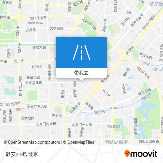 静安西街地图