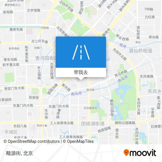 顺源街地图