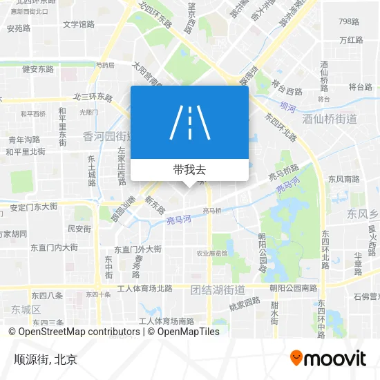 顺源街地图
