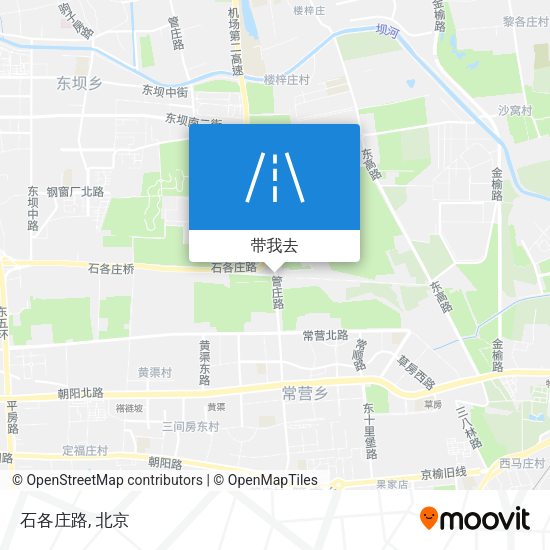 石各庄路地图