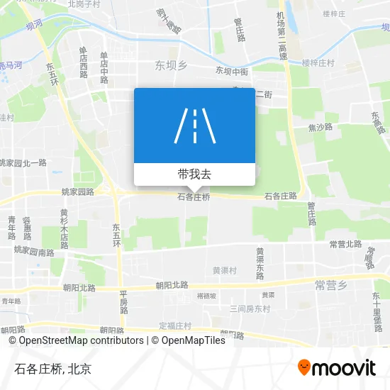 石各庄桥地图