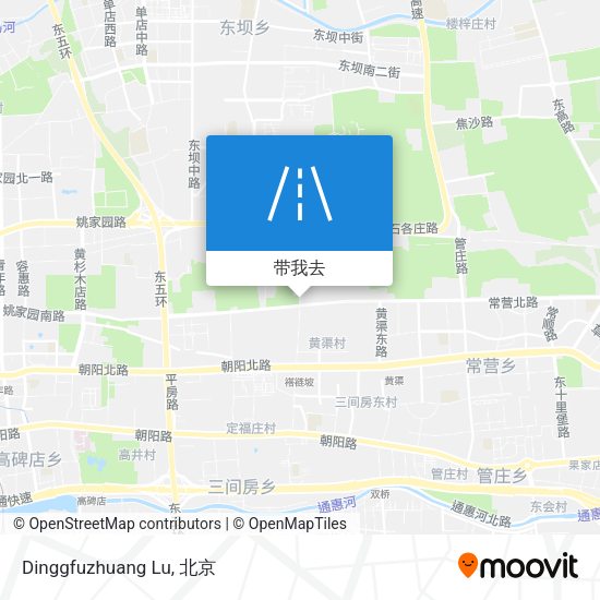 Dinggfuzhuang Lu地图