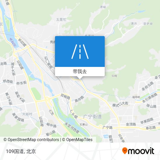 109国道地图