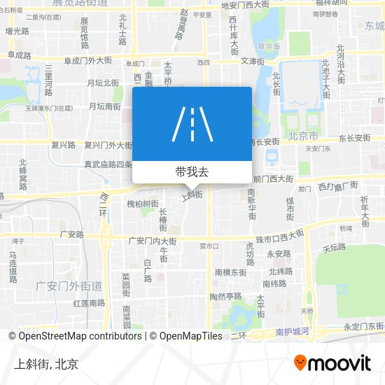 上斜街地图