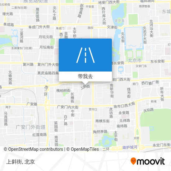 上斜街地图