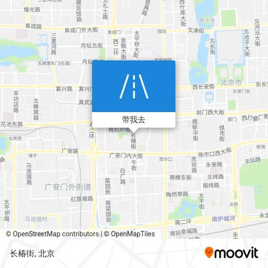 长椿街地图
