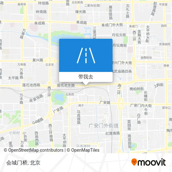 会城门桥地图