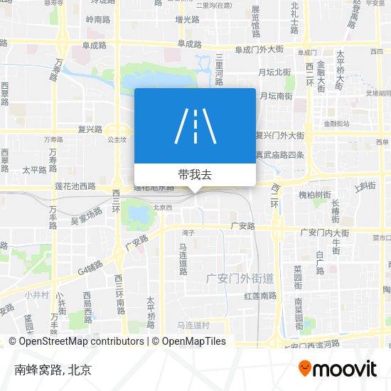 南蜂窝路地图