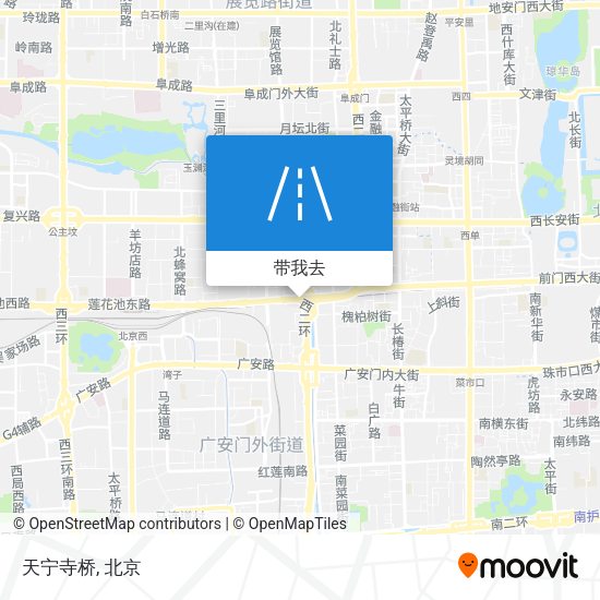 天宁寺桥地图
