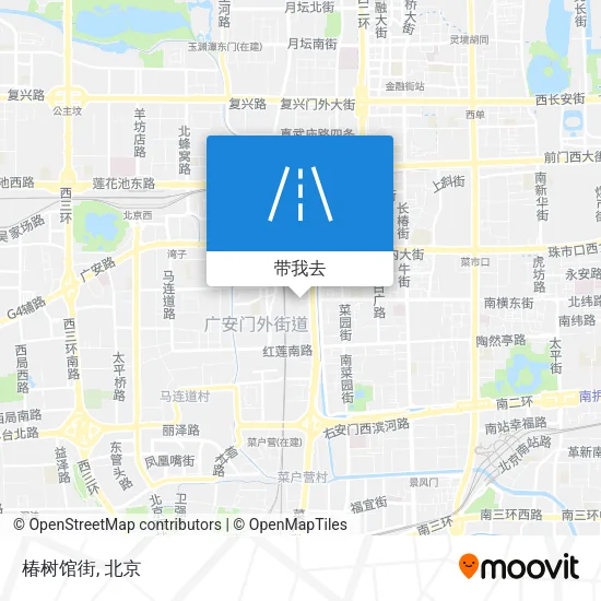 椿树馆街地图