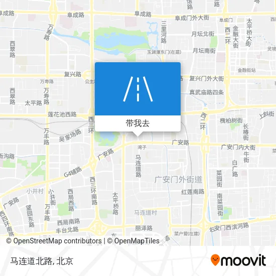 马连道北路地图