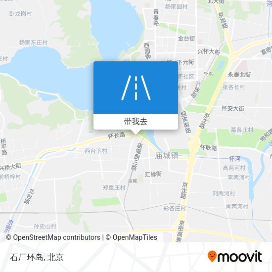 石厂环岛地图