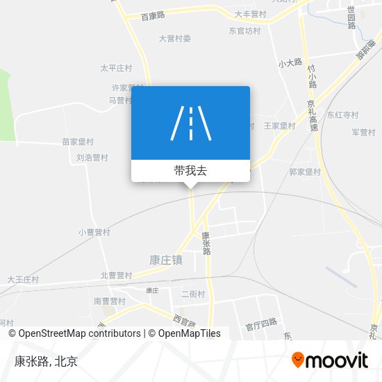 康张路地图
