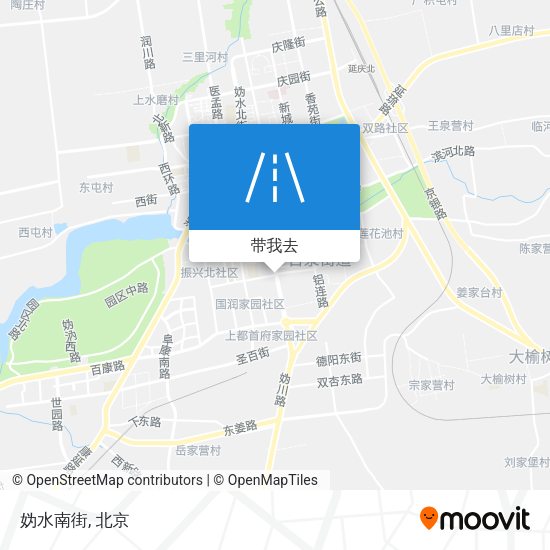 妫水南街地图