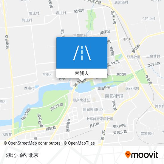 湖北西路地图