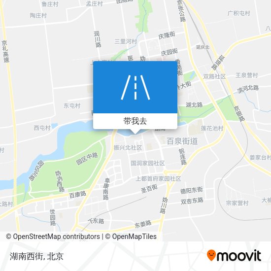 湖南西街地图