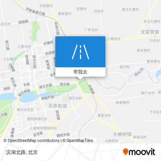 滨湖北路地图