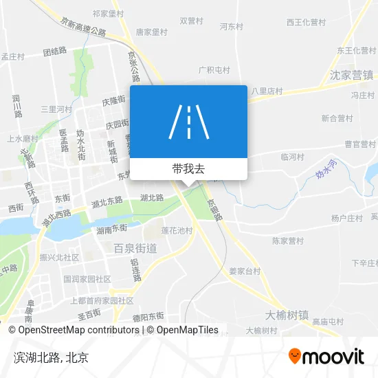滨湖北路地图