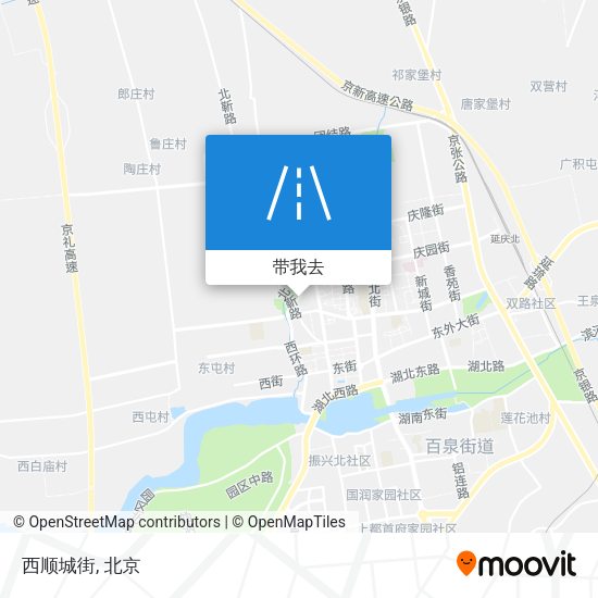 西顺城街地图