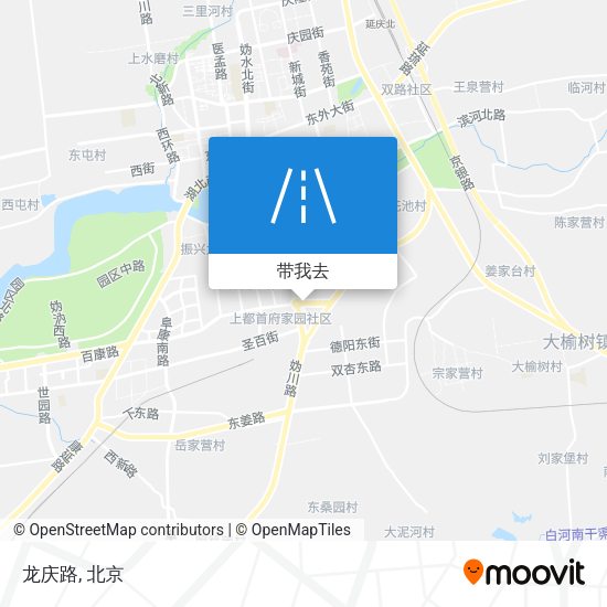 龙庆路地图