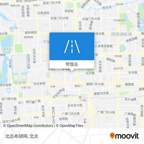 北总布胡同地图