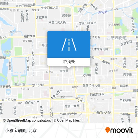 小雅宝胡同地图