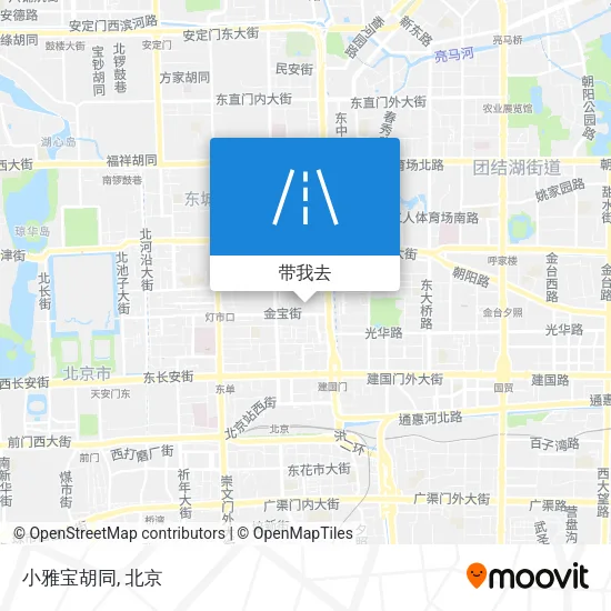 小雅宝胡同地图