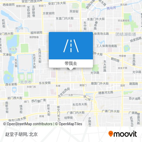 赵堂子胡同地图