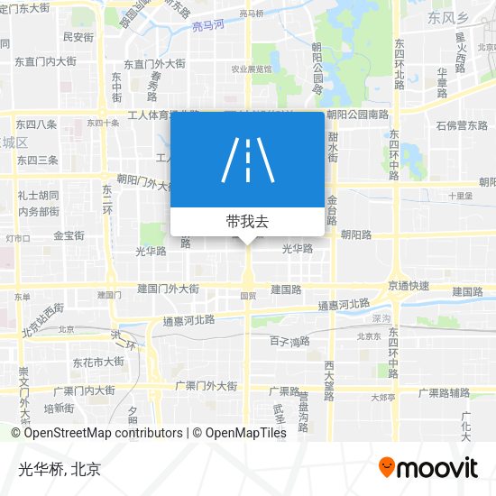 光华桥地图