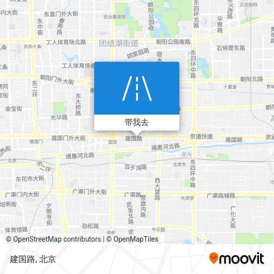 建国路地图