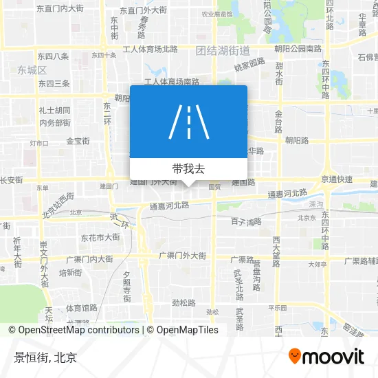 景恒街地图