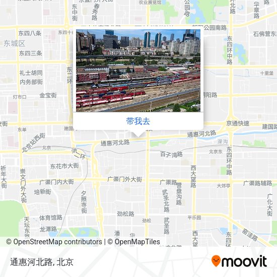 通惠河北路地图