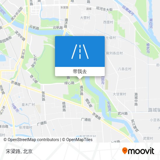宋梁路地图