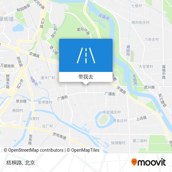 梧桐路地图