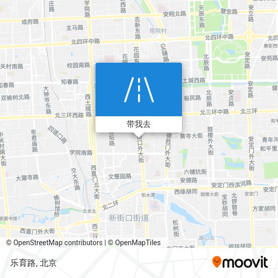 乐育路地图