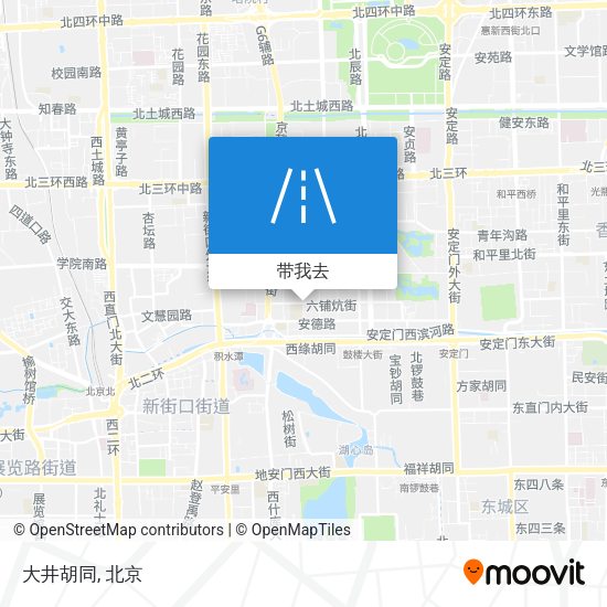 大井胡同地图