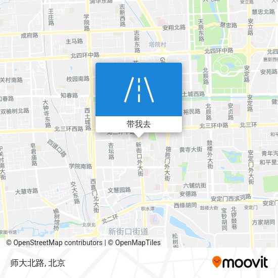 师大北路地图