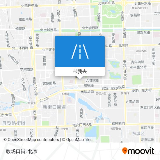 教场口街地图