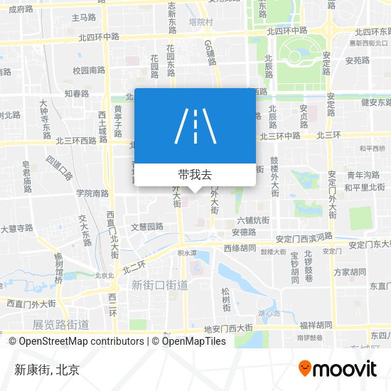 新康街地图