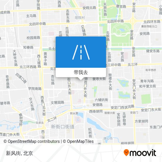 新风街地图