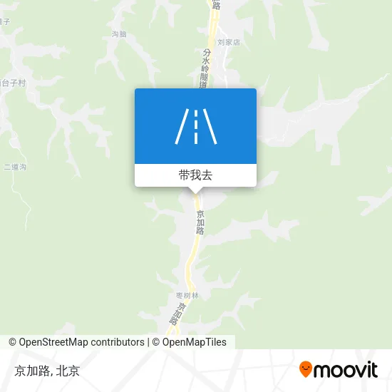 京加路地图