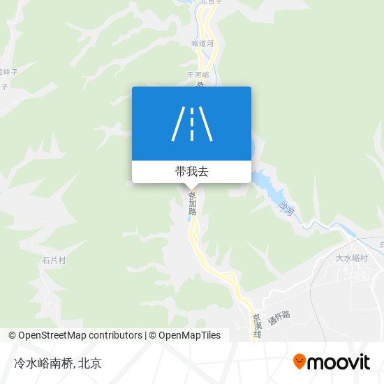 冷水峪南桥地图
