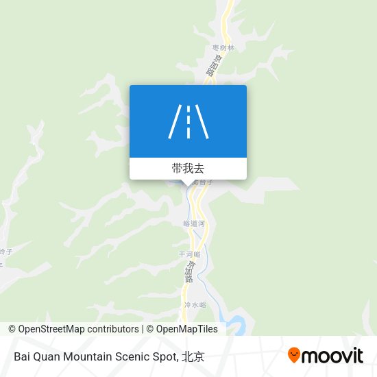 Bai Quan Mountain Scenic Spot地图