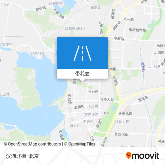 滨湖北街地图