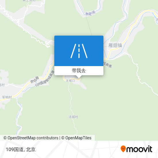 109国道地图