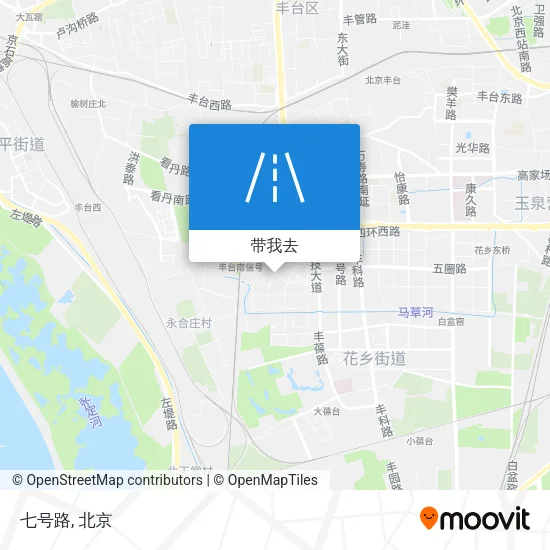 七号路地图