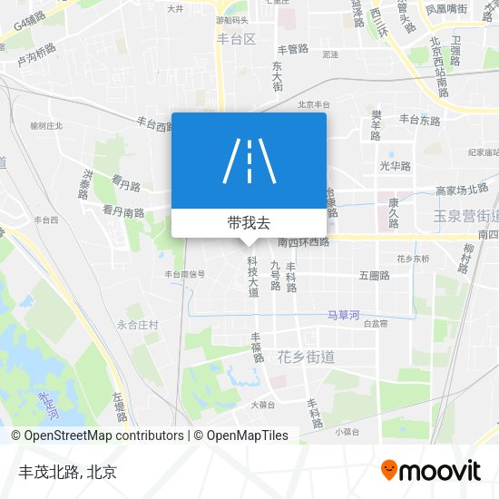 丰茂北路地图