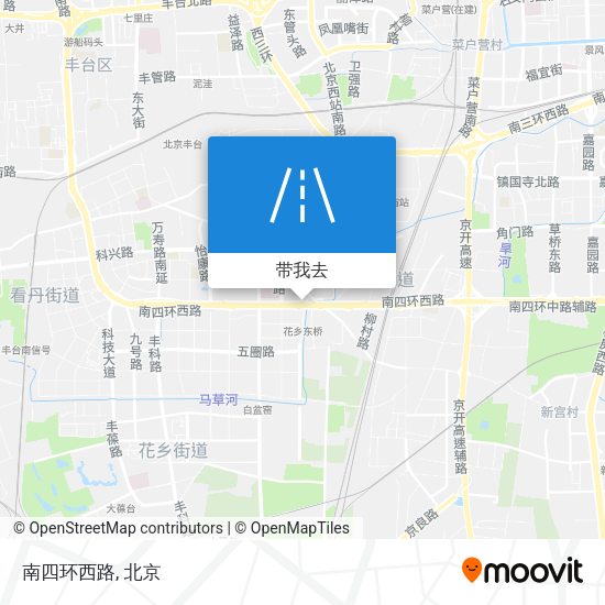 南四环西路地图