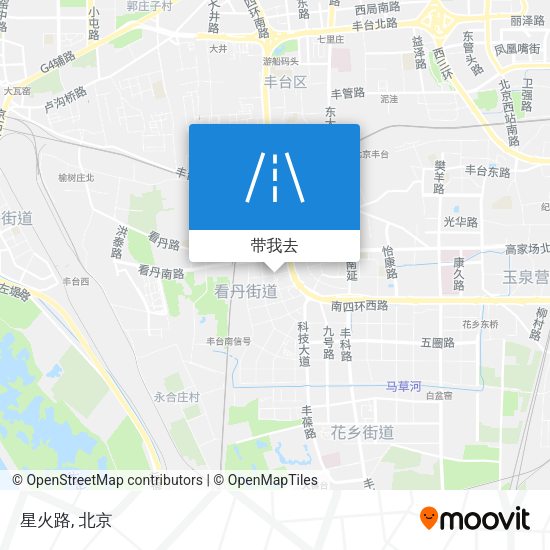 星火路地图
